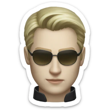 Albert Wesker Resident Evil sticker