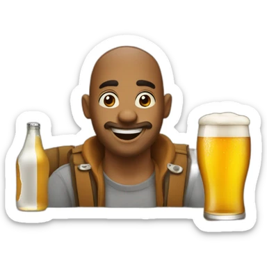 Dee-drink-beer sticker