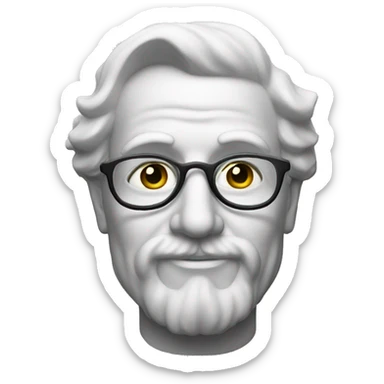 poets daffodil sticker