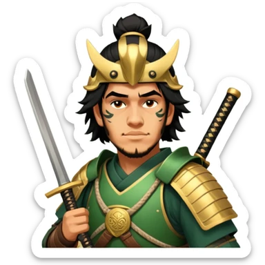 Samurai Sentry sticker
