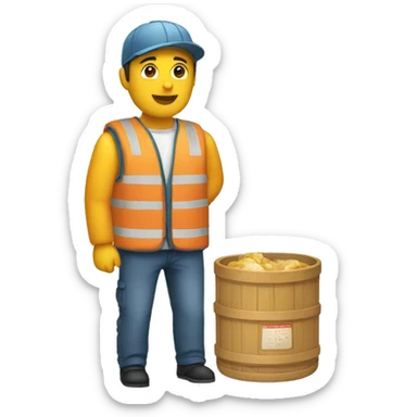 contenedor, chic , marisco sticker