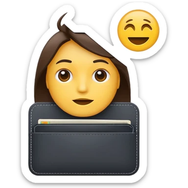 bank account simple sticker