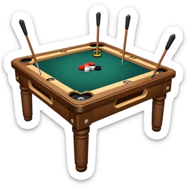 novuss game table sticker