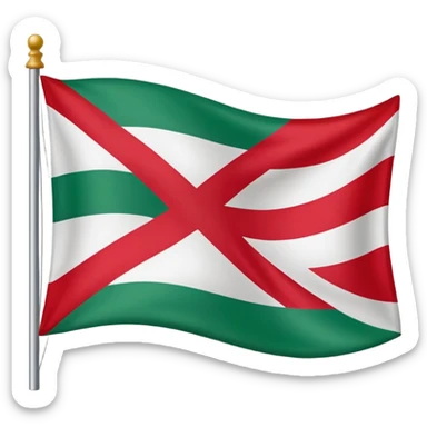 Drapeau basque imoji sticker