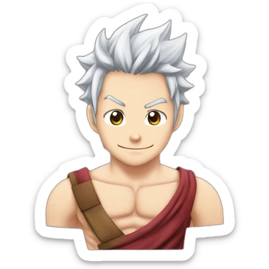 Natsu from fairytail sticker