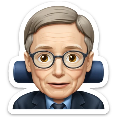 Stephen hawking sticker