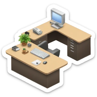 office desk sticker
