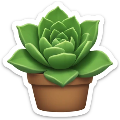 succulent sticker