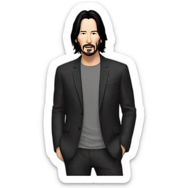 Keanu Reeves  sticker