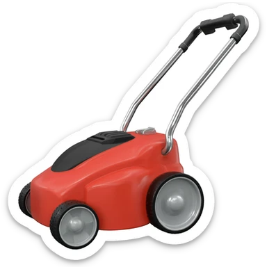 Lawn Mower sticker