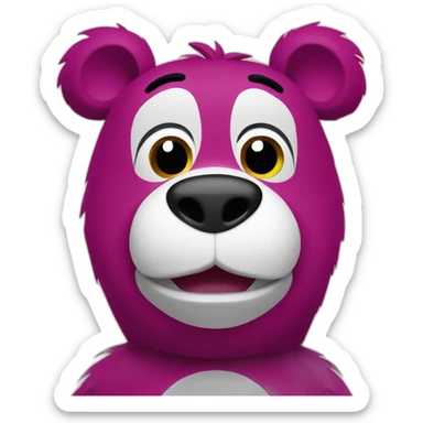 lotso toy story sticker