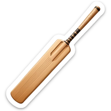 cricket bat emoji in text sticker