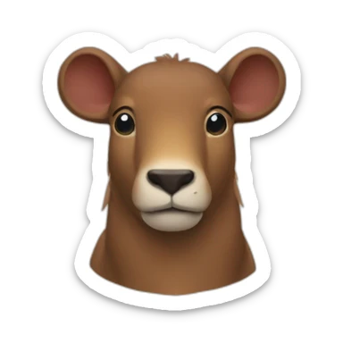kapibara sticker