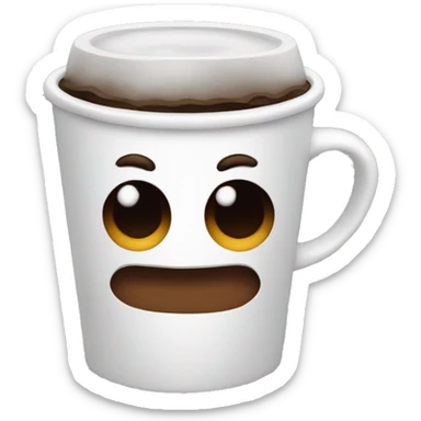 Coffe sticker