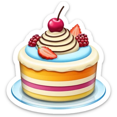 frozen dessert sticker