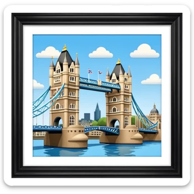 tower bridge sticker