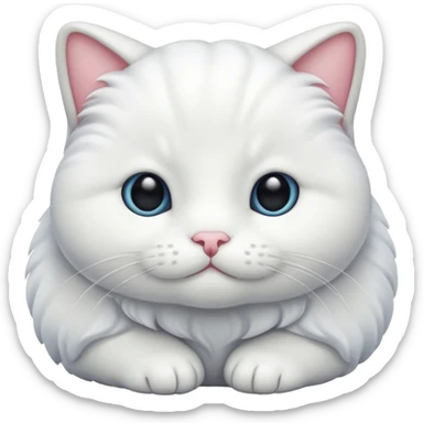 beluga cat sticker