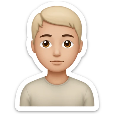 breathing person sticker