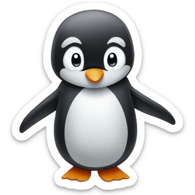 penguin  sticker