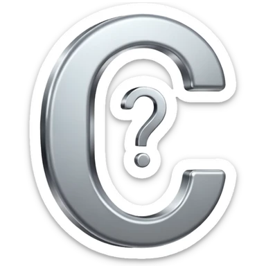 Signo de pregunta sticker