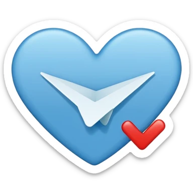 Convert Telegram blue tick to emoji sticker