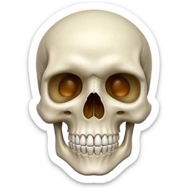 Kemik kafa sticker
