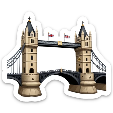 london bridge sticker