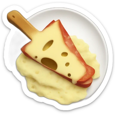 Raclette sticker