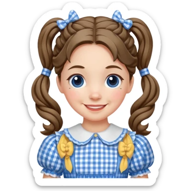 Dorothy Gale from the Wizard of Oz sticker