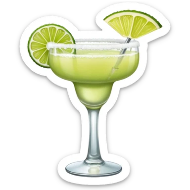 a classic margarita cocktail  sticker