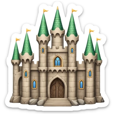 elf castle sticker