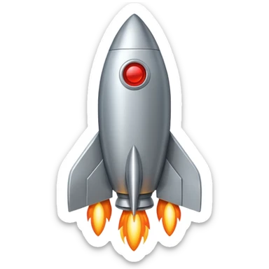 rocket sticker