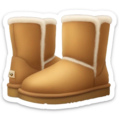 Cute ugg boots  sticker