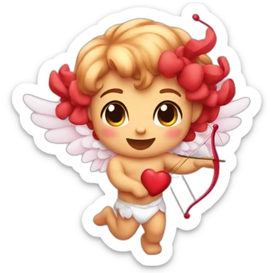 Cupid sticker