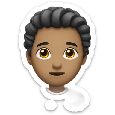 Heartbroken read and black sticker