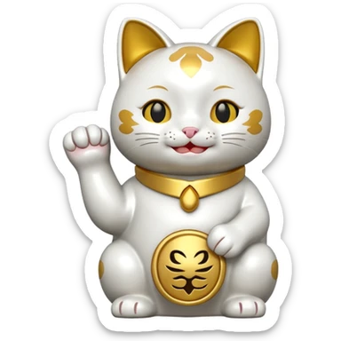 maneki-neko sticker