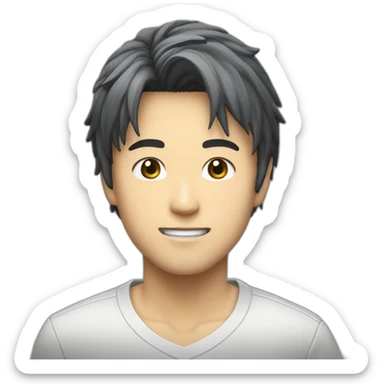 yuji itadori  sticker