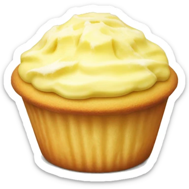 Lemon iced muffin so delicious  sticker