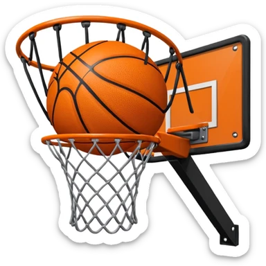 🪤 bunun içinde basketboll topu olsun sticker