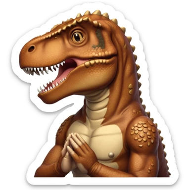 Namaz kilan trex sticker