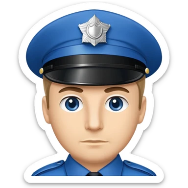 policeman sticker