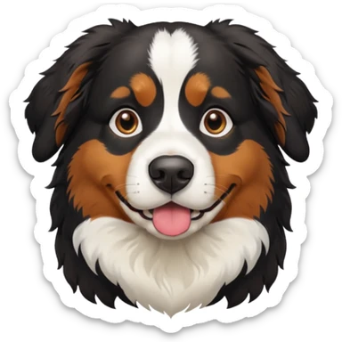 Bernese mountain dog sticker