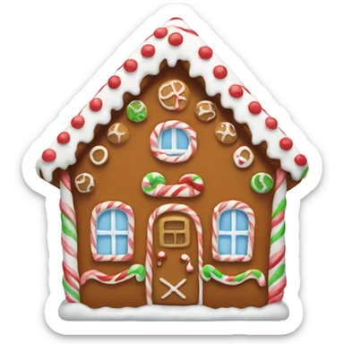 Gingerbread house  sticker