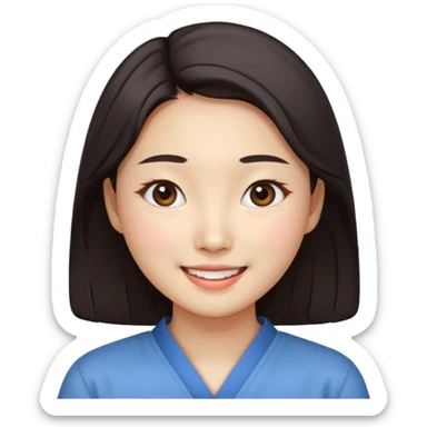 Make a Korean women who had a kid at 18 sticker