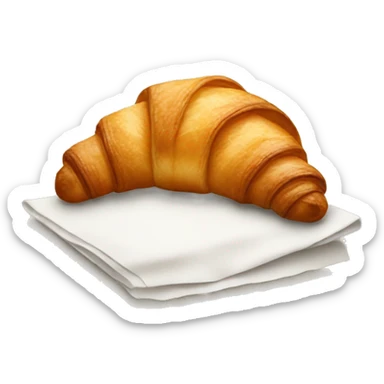 Croissant sticker