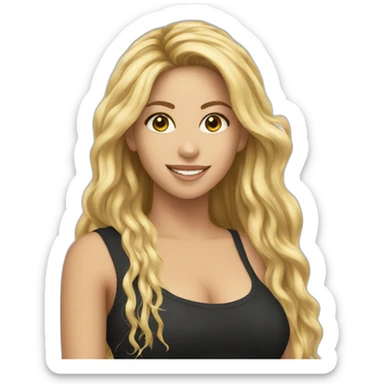 shakira sticker