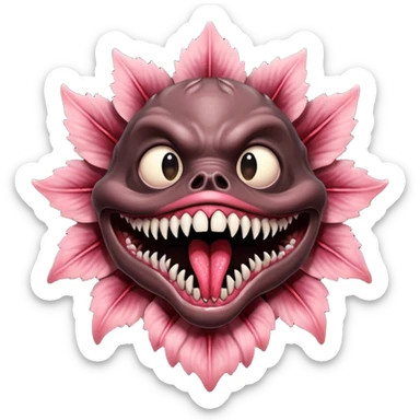 Demogorgon Stranger Things  sticker
