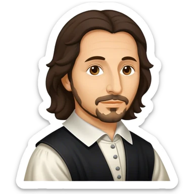 Italian physicist and mathematician Evangelista Torricelli sticker