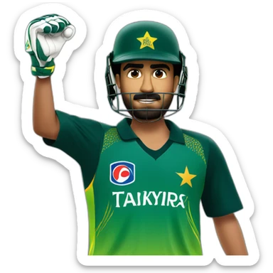 Babar azam sticker