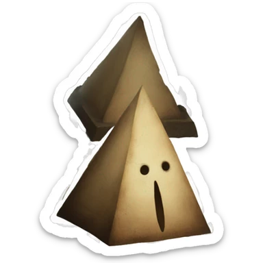 Pyramid head from silent hill  sticker
